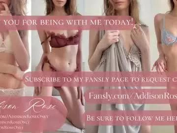 addieroseone on Chaturbate 