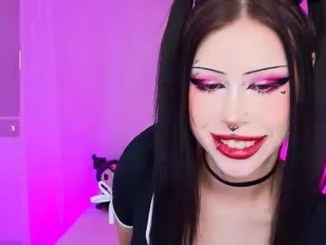 venomeowww_ — Horny goth girl is ready to have fun // GOAL: Tongue show close to camera +sucking fingers // EPIC GOAL: Own motorcycle ! Motoland WOLF 250  #saliva #cute #ahegao #skinny  #piercing