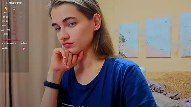 AstoriyaNight — Stroking thighs on the bed