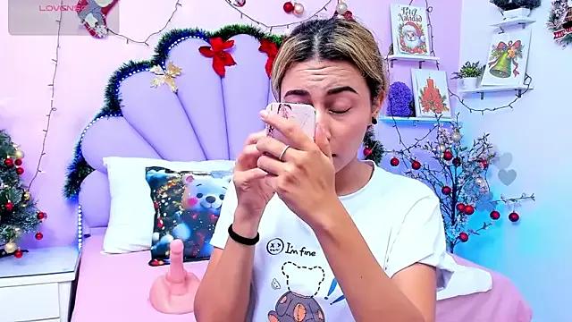 HannaPretthy — stand up and Rub my clit