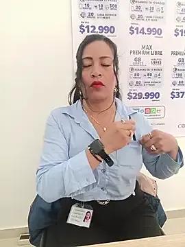 PAULA20- — Mounting a dildo at my workplace 