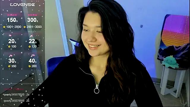 Sandra_Curly — Cream on the face